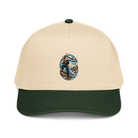Seaplane Aviator and Lighthouse Baseball Cap product mockup 5