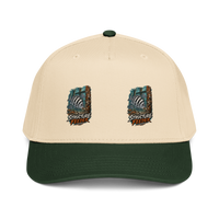 Structure Feeder Striped Fish Baseball Cap product mockup 5