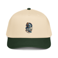 Vintage Aviation Pin-Up T-Shirt – Edition 37 Baseball Cap product mockup 5
