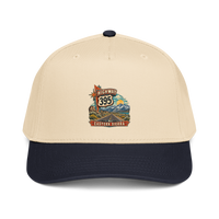 Highway 395 Eastern Sierra Baseball Cap product mockup 4