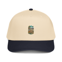 California High Desert Enamel Baseball Cap product mockup 4