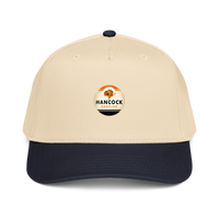 Hancock Gasoline Vintage Gas and Oil T-Shirt — Muncle Mikes Baseball Cap product mockup 4