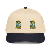 Hooked on Weekends Fishing Baseball Cap product mockup 4