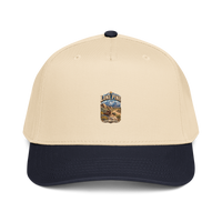 Lone Pine Old West Enamel Camping Mug – California Gift Baseball Cap product mockup 4