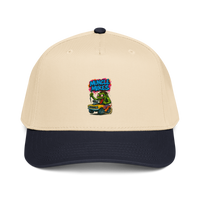 Muncle Mikes Hot Rod and Rat Rod Shirt Mayhem! Monster Rods! (006) Baseball Cap product mockup 4