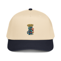 Muncle Mikes Hot Rod and Rat Rod Shirt Mayhem! Monster Rods! (018) Baseball Cap product mockup 4