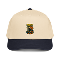 Muncle Mikes Hot Rod and Rat Rod Shirt Mayhem! Monster Rods! (028) Baseball Cap product mockup 4