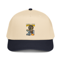 Muncle Mikes Hot Rod Monster Heavyweight T-Shirt – Black Baseball Cap product mockup 4