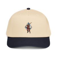 Vintage Aviation Pin-Up T-Shirt – Edition 08 Baseball Cap product mockup 4