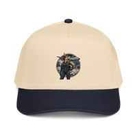 Vintage Aviation Pin-Up T-Shirt – Edition 34 Baseball Cap product mockup 4