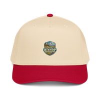 Bishop California Enamel Baseball Cap product mockup 3