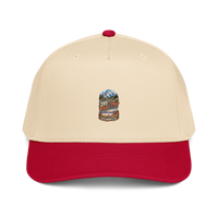 Highway 395 Road Trip Enamel Baseball Cap product mockup 3