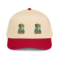Hooked on Weekends Fishing Baseball Cap product mockup 3