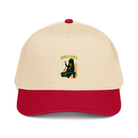 Muncle Mikes Hot Rod and Rat Rod Shirt Mayhem! Monster Rods! (012) Baseball Cap product mockup 3