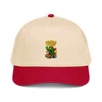 Muncle Mikes Hot Rod and Rat Rod Shirt Mayhem! Monster Rods! (017) Baseball Cap product mockup 3