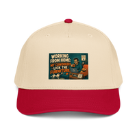 Remote Work Baseball Cap product mockup 3