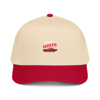 Smoking Hot Rod 1965 Mustang Fastback Baseball Cap product mockup 3