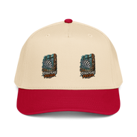 Structure Feeder Striped Fish Baseball Cap product mockup 3