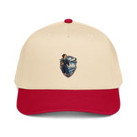 Vintage Aviation Pin-Up T-Shirt – Edition 39 Baseball Cap product mockup 3