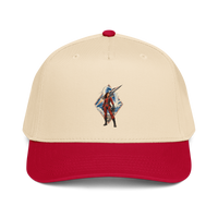 Vintage Aviation Pin-Up T-Shirt – Edition 08 Baseball Cap product mockup 3