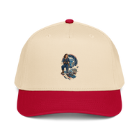 Vintage Aviation Pin-Up T-Shirt – Edition 37 Baseball Cap product mockup 3