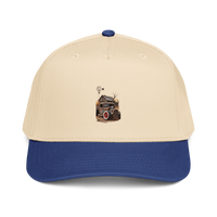 Rust and Thunder Rat Rod Pickup Baseball Cap product mockup 6