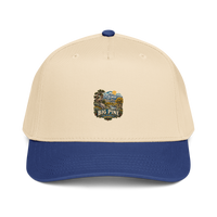 Big Pine California Enamel Baseball Cap product mockup 6