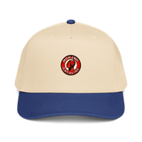 Mohawk Gasoline Vintage Gas and Oil T-Shirt — Muncle Mikes Baseball Cap product mockup 6