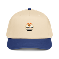 Hancock Gasoline Vintage Gas and Oil T-Shirt — Muncle Mikes Baseball Cap product mockup 6