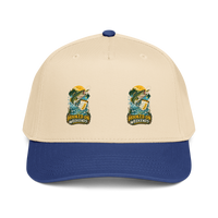 Hooked on Weekends Fishing Baseball Cap product mockup 6