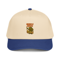 Muncle Mikes Hot Rod and Rat Rod Shirt Mayhem! Monster Rods! (001) Baseball Cap product mockup 6