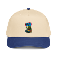 Muncle Mikes Hot Rod and Rat Rod Shirt Mayhem! Monster Rods! (006) Baseball Cap product mockup 6