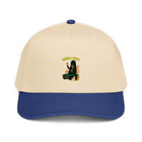 Muncle Mikes Hot Rod and Rat Rod Shirt Mayhem! Monster Rods! (012) Baseball Cap product mockup 6
