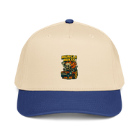 Muncle Mikes Hot Rod and Rat Rod Shirt Mayhem! Monster Rods! (028) Baseball Cap product mockup 6