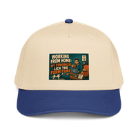 Remote Work Baseball Cap product mockup 6