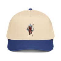 Vintage Aviation Pin-Up T-Shirt – Edition 08 Baseball Cap product mockup 6