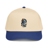 Vintage Aviation Pin-Up T-Shirt – Edition 37 Baseball Cap product mockup 6