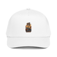 Route 66 Flame Cruiser Baseball Cap product mockup