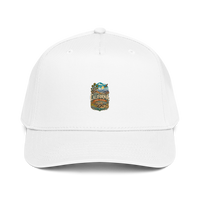 California High Desert Enamel Baseball Cap product mockup
