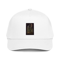 Eclipse Hellebore Gothic Botanical Poster – Dark Academia Wall Art Baseball Cap product mockup