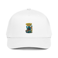 Muncle Mikes Hot Rod and Rat Rod Shirt Mayhem! Monster Rods! (026) Baseball Cap product mockup