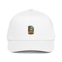 Olancha California Enamel Baseball Cap product mockup