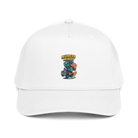Muncle Mikes Hot Rod and Rat Rod Shirt Mayhem! Monster Rods! (018) Baseball Cap product mockup