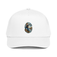 Seaplane Aviator and Lighthouse Baseball Cap product mockup