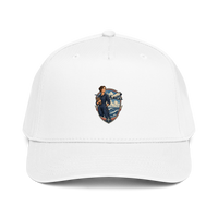 Vintage Aviation Pin-Up T-Shirt – Edition 39 Baseball Cap product mockup