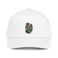 Vintage Aviation Pin-Up T-Shirt – Edition 12 Baseball Cap product mockup