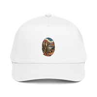 Vintage Aviation Pin-Up T-Shirt – Edition 18 Baseball Cap product mockup