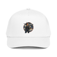 Vintage Aviation Pin-Up T-Shirt – Edition 34 Baseball Cap product mockup