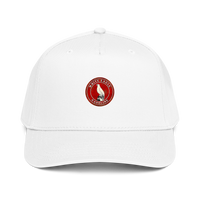 White Eagle Vintage Gas and Oil T-Shirt — Muncle Mikes Baseball Cap product mockup