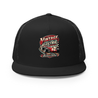 Vintage Electric Trucker Hat product mockup